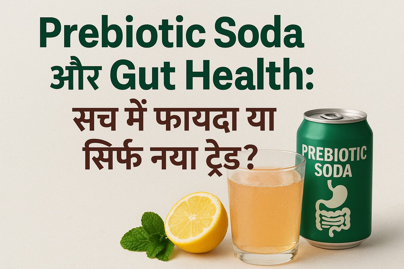 Prebiotic Soda और Gut Health
