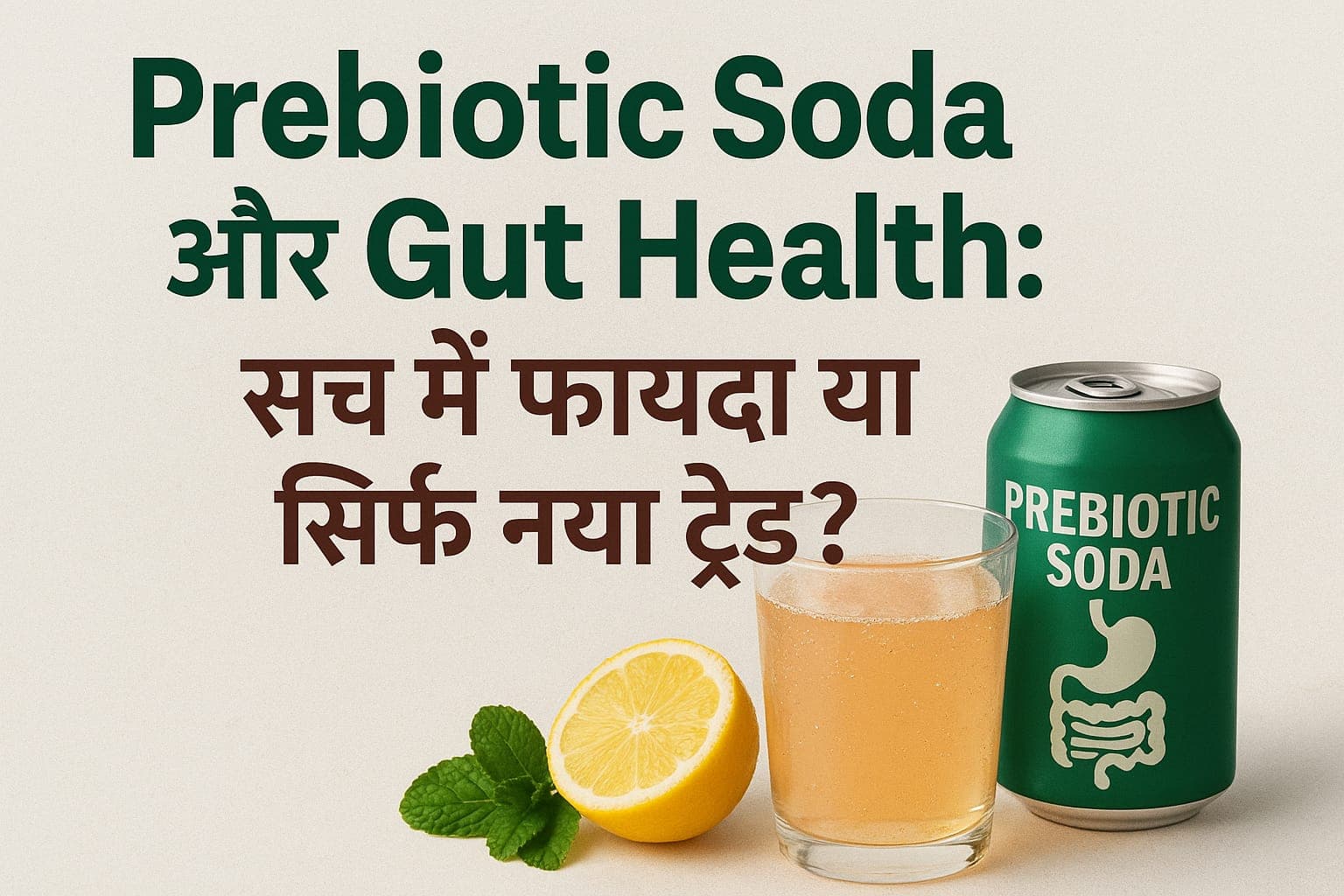 Prebiotic Soda और Gut Health