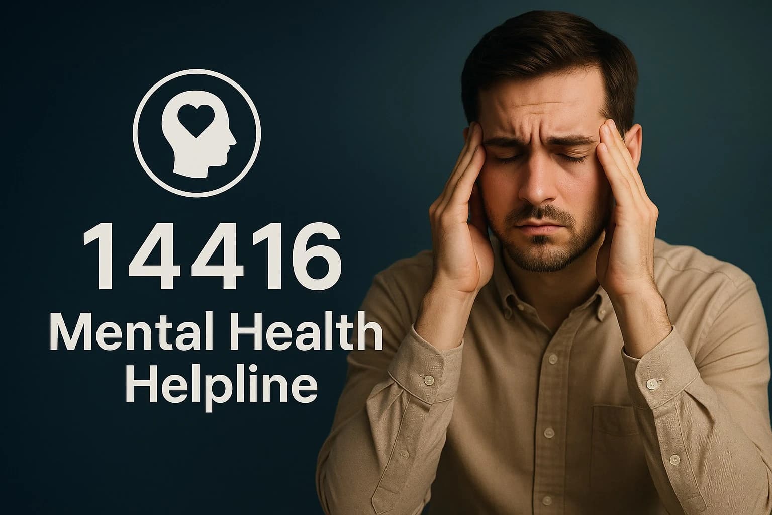14416 - Mental Health Helpline Counselling Number