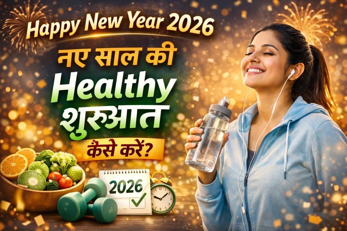 Happy New Year 2026: नए साल की Healthy शुरुआत कैसे करें
