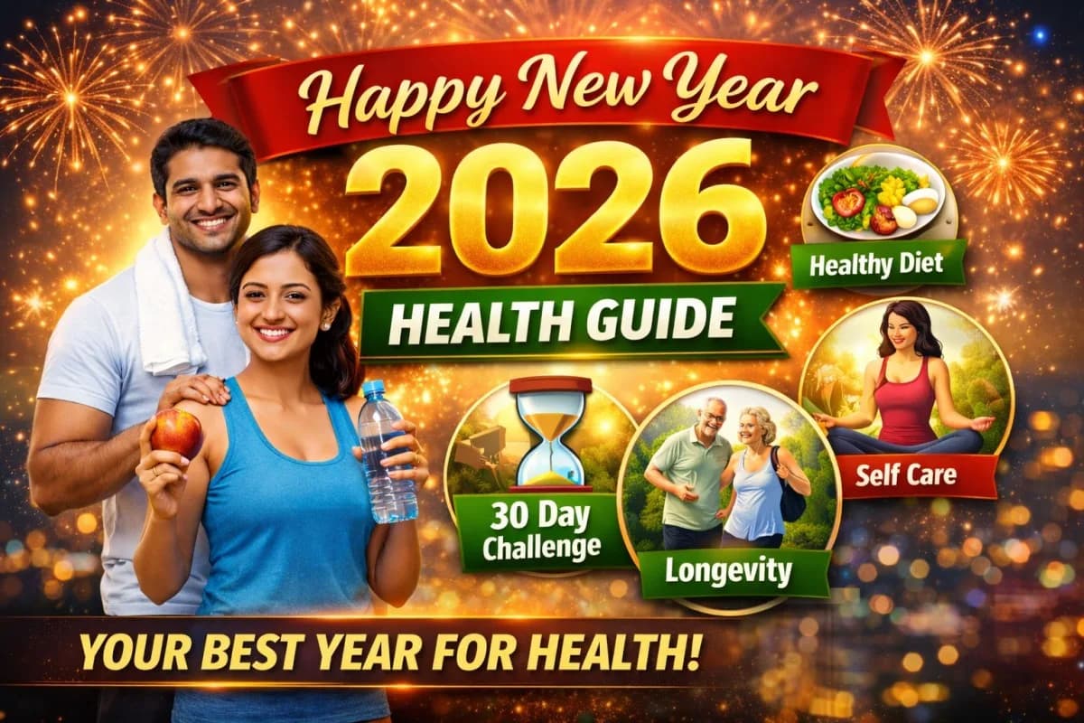 Happy New Year 2026: New Year में Life Healthy कैसे बनाएं