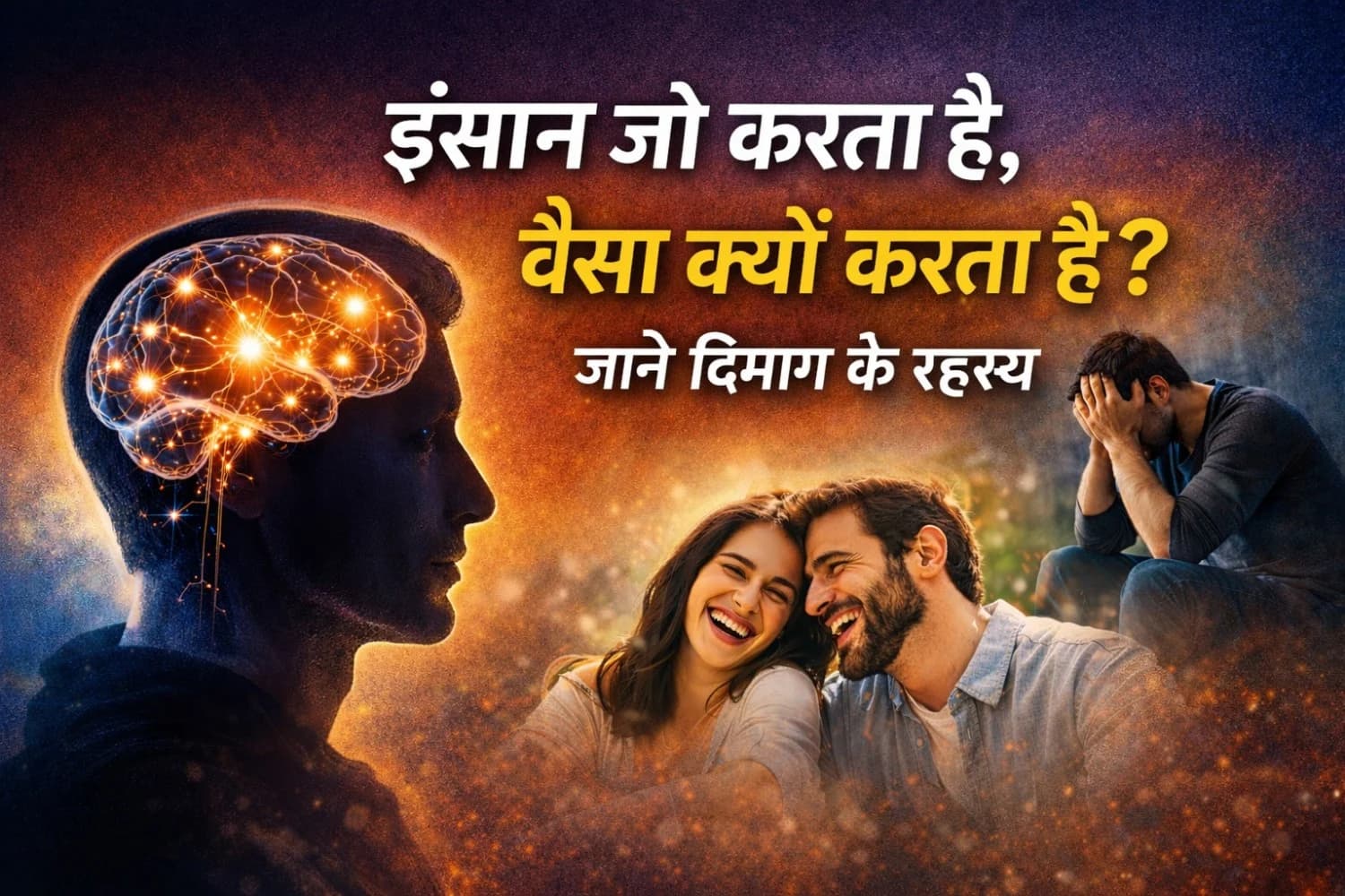 इंसान जो करता है, वैसा क्यों करता है? जाने दिमाग के रहस्य | Deep Psychology