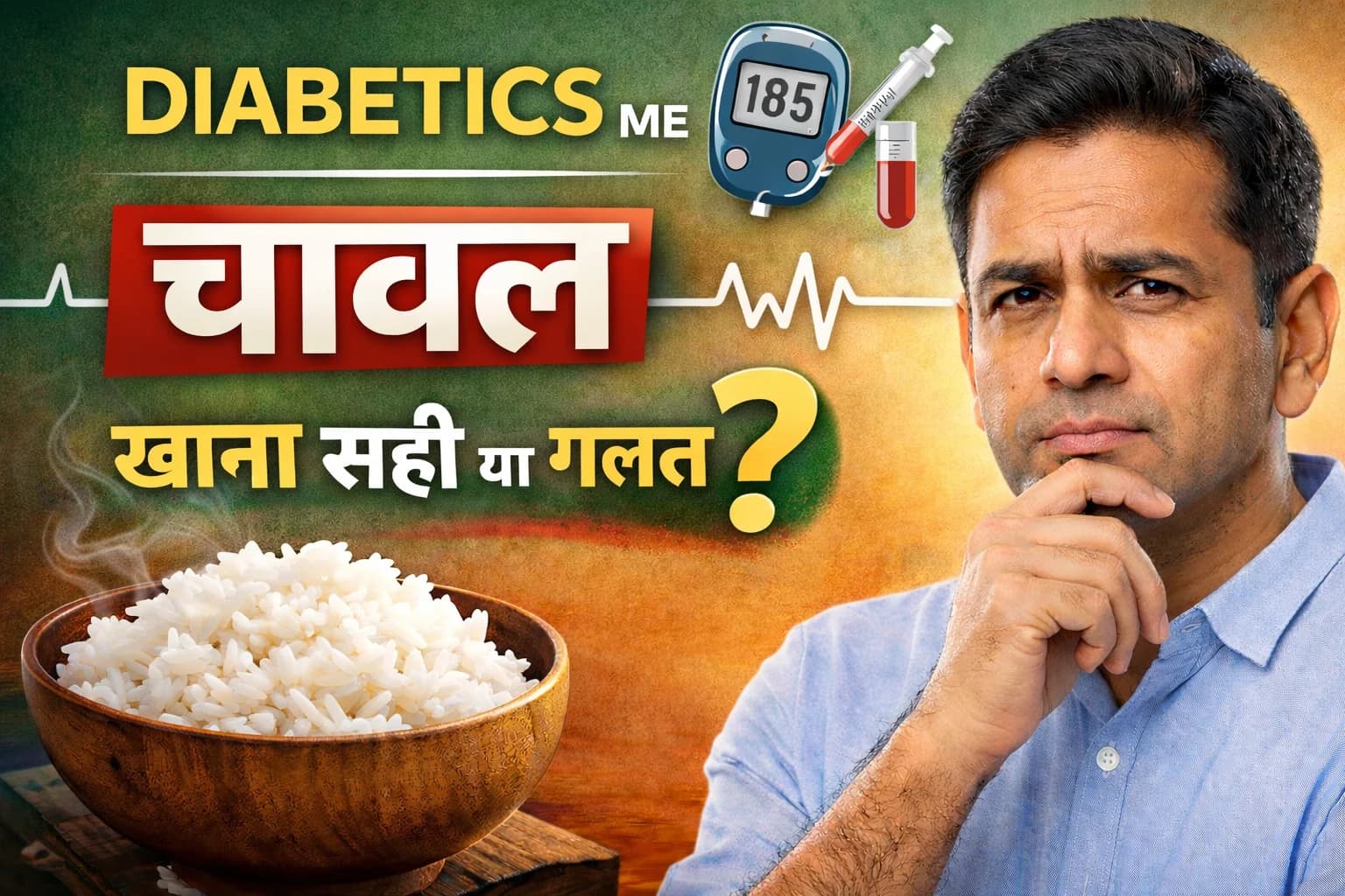 डायबिटीज़ में चावल खाना सही है या गलत? पूरा सच जानिए