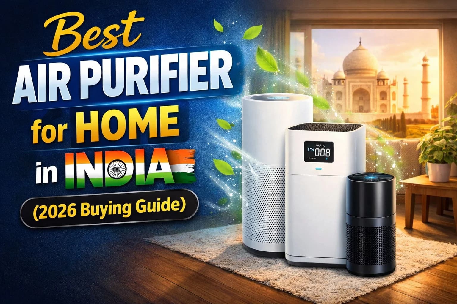 Best Air Purifier for Homes in India (Buying Guide 2026)