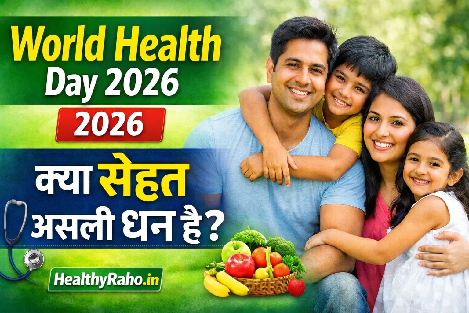 World Health Day 2026 celebration