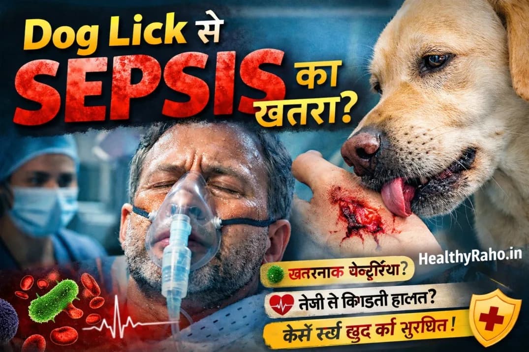 Dog Lick से Sepsis का खतरा: मामूली घाव कैसे बन सकता है जानलेवा