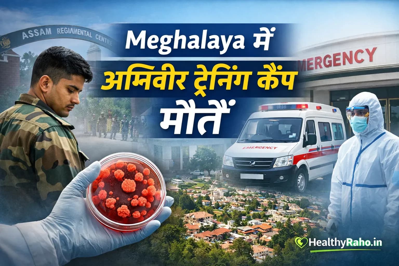 Meghalaya अग्निवीर ट्रेनिंग कैंप में मौतें।