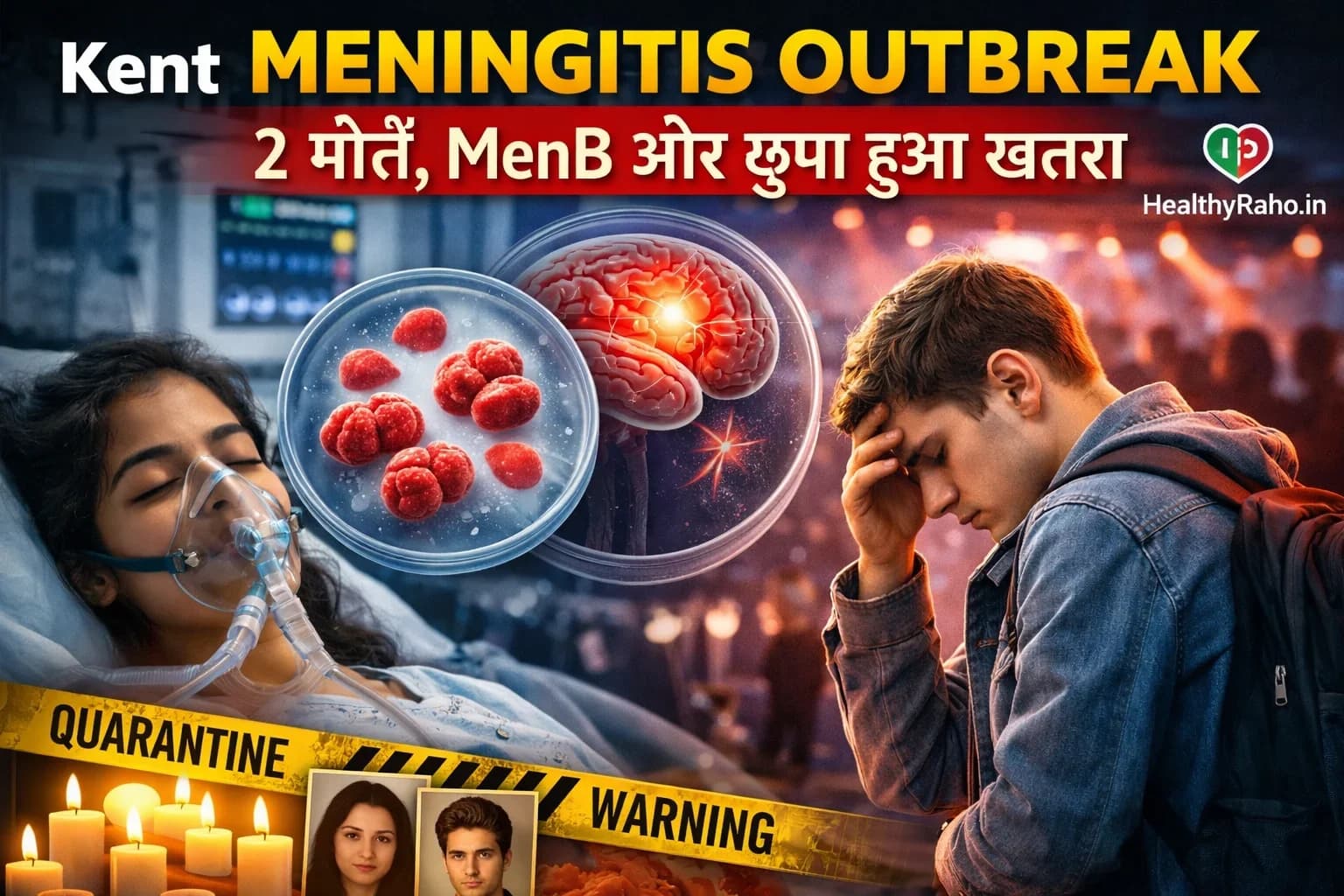 Kent Meningitis outbreak 2026
