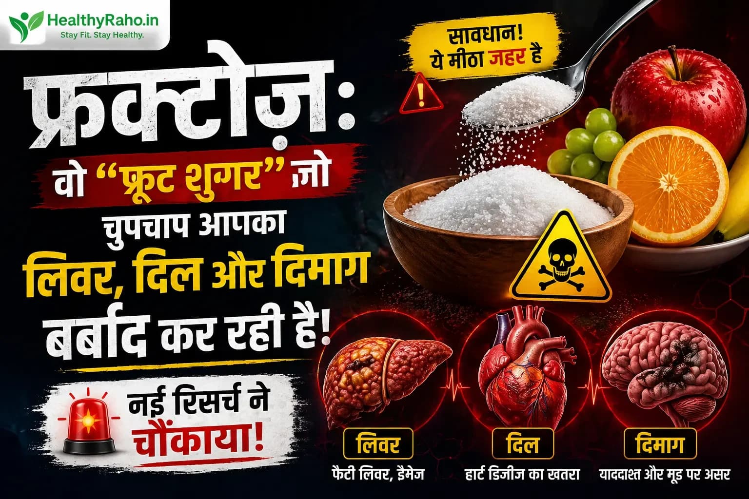 Fructose metabolic effects