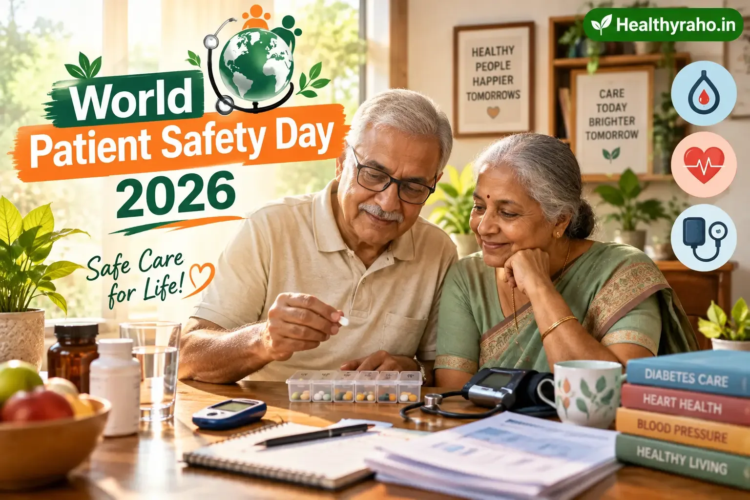 World Patient Safety Day 2026 - डायबिटीज़, BP और हार्ट मरीज़ों के लिए सुरक्षित इलाज गाइड
