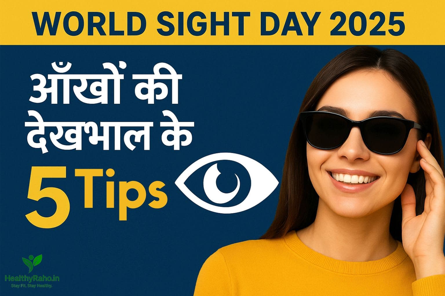 👀 World Sight Day 2025: आँखों की देखभाल के 5 गोल्डन टिप्स World Sight Day 2025