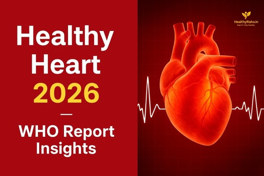 ❤️ 2026 में बढ़ते हृदय रोग: कारण, लक्षण और बचाव के वैज्ञानिक उपाय Healthy Heart