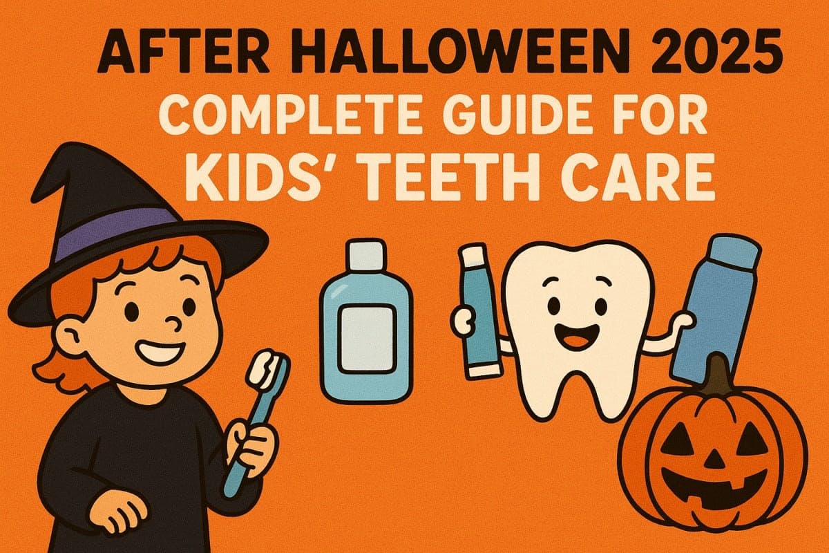 हैलोवीन 2025 के बाद: बच्चों के दांतों की देखभाल की कम्प्लीट गाइड हैलोवीन 2025 के बाद: बच्चों के दांतों की देखभाल की कम्प्लीट गाइड