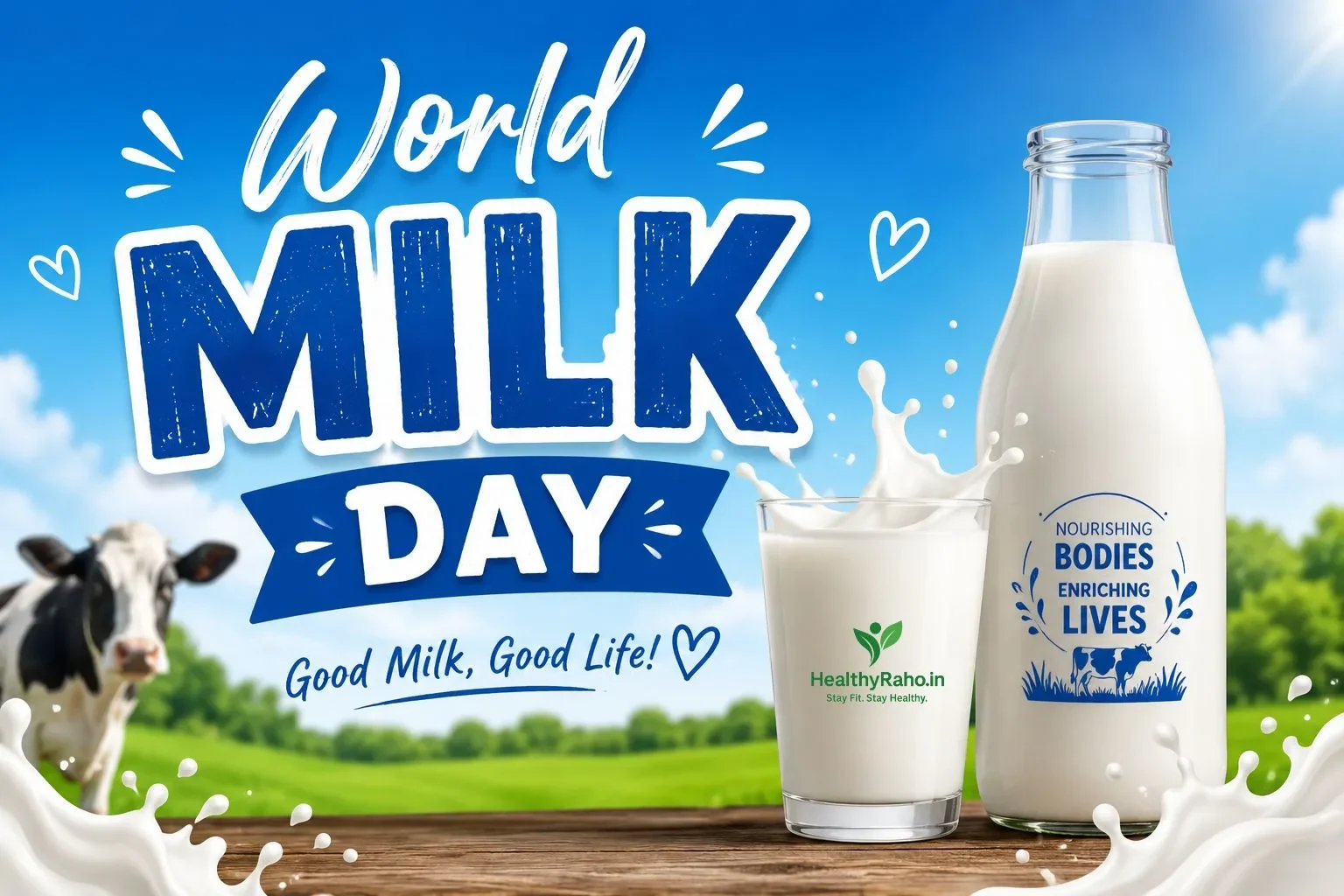 World Milk Day 2026 | HealthyRaho.in World Milk Day 2026 | HealthyRaho.in